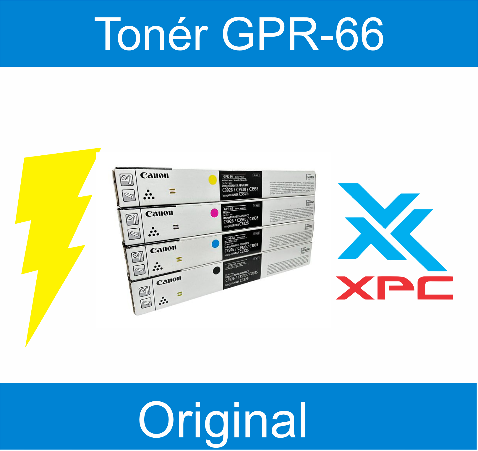 toner canon gpr66